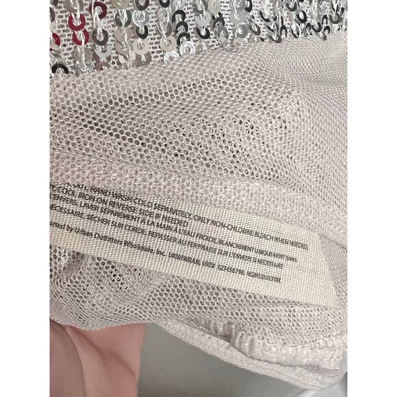 Free People Silver Sequin Bodysuit new without tags - Picture 7 of 7